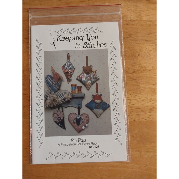 Keeping you in Stitches Pin pals A Pincusion for every room KS125 - Picture 1 of 1
